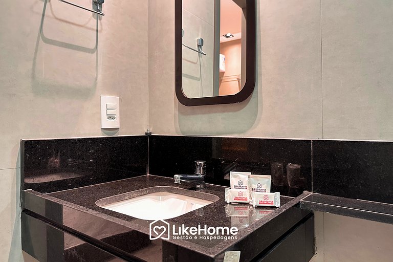 Confortável flat Solaz - LikeHome Hospedagens