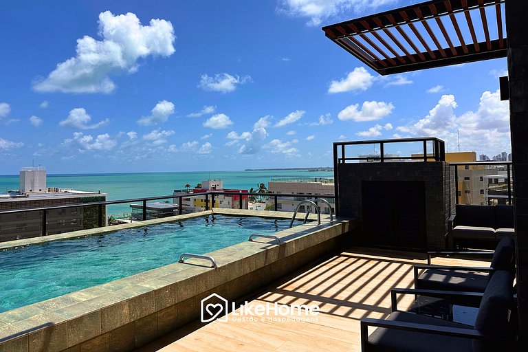 Flat impecável na praia do Bessa - LikeHome