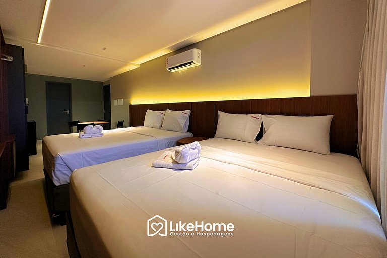 Flat praia bessa com piscina vista mar - LikeHome