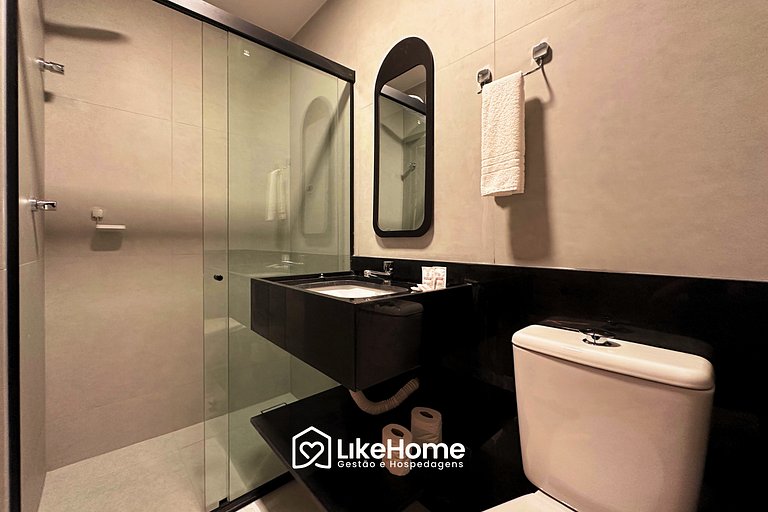 Confortável flat Solaz - LikeHome Hospedagens