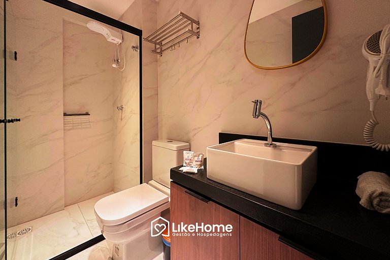 Flat no bessa c/ vista mar e varanda - LikeHome