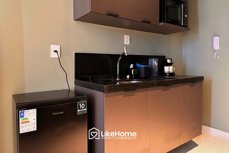 Flat c/ vista Ciel Home - LikeHome Hospedagens