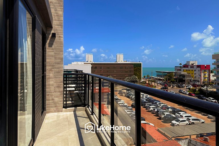 Flat Bessa c/ varanda vista mar - LikeHome