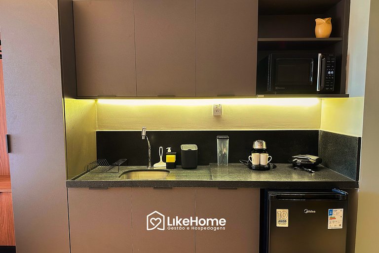 Flat c/ bela Vista Ciel Home -LikeHome Hospedagens