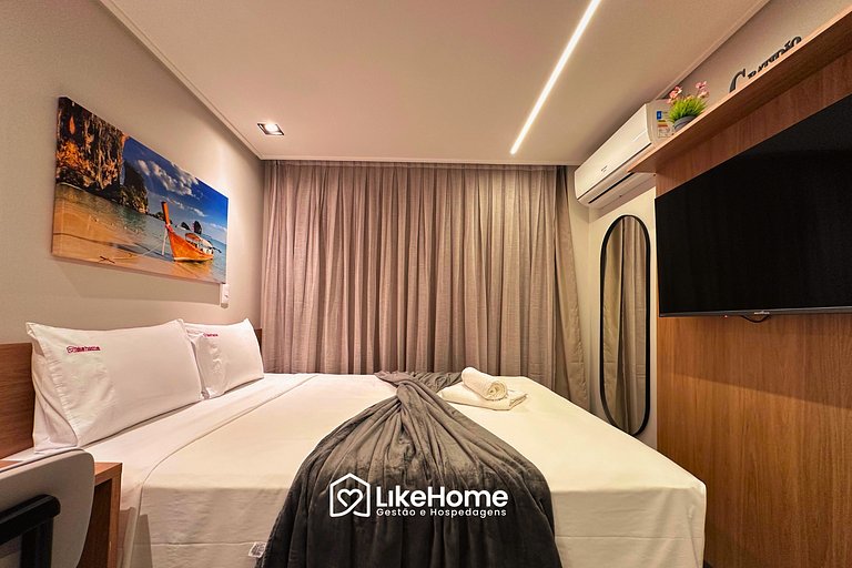 Flat p/ 2 na Orla de João Pessoa praia - LikeHome