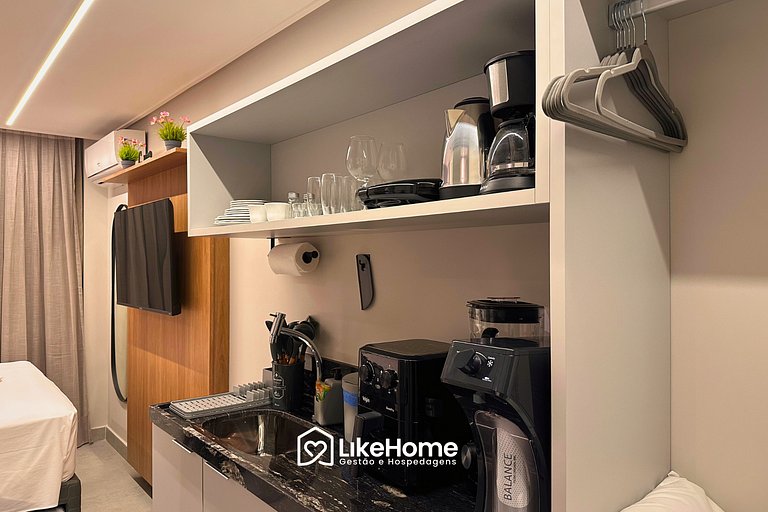 Charmoso Flat no Hit - LikeHome Hospedagens