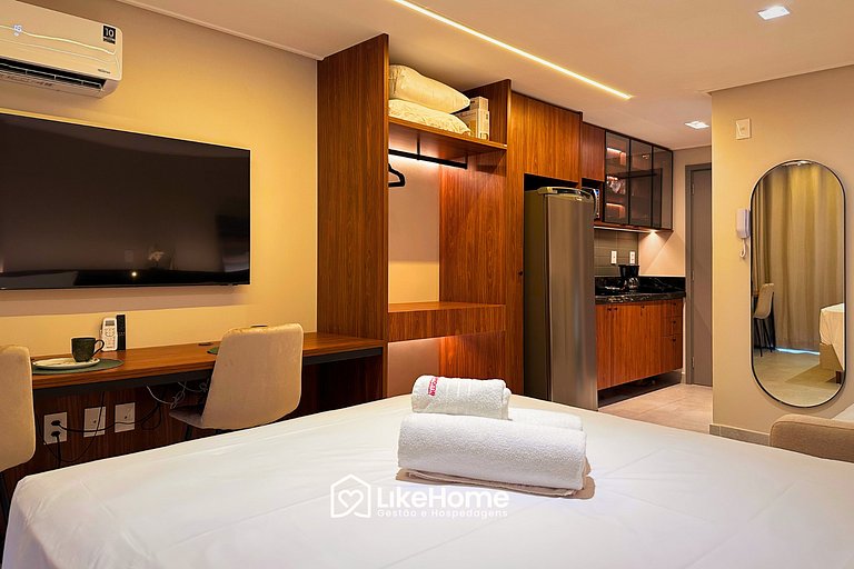 Deluxe Studio Hit Cabo Branco-LikeHome Hospedagens