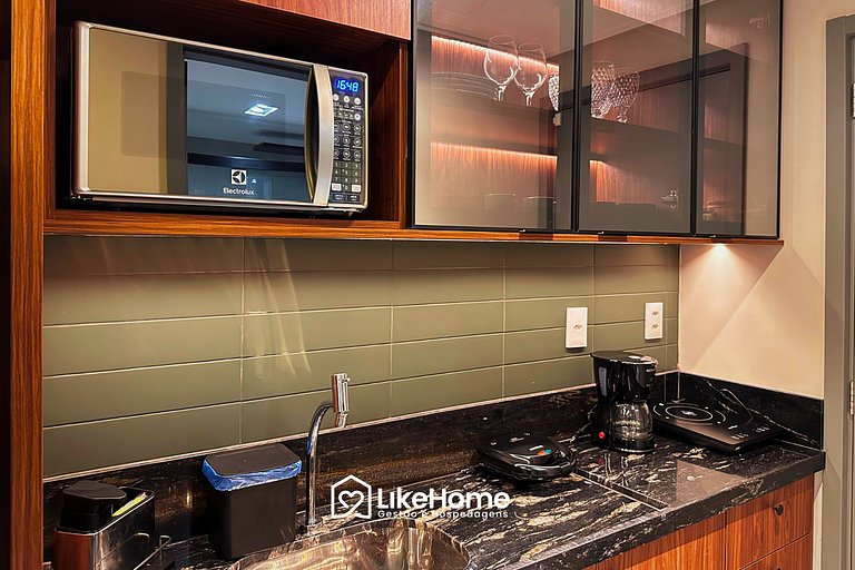 Deluxe Studio Hit Cabo Branco-LikeHome Hospedagens