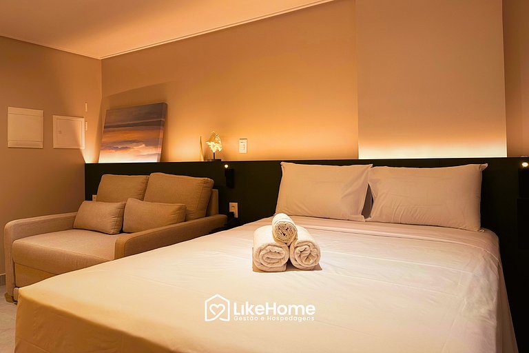 Deluxe Studio Hit Cabo Branco-LikeHome Hospedagens