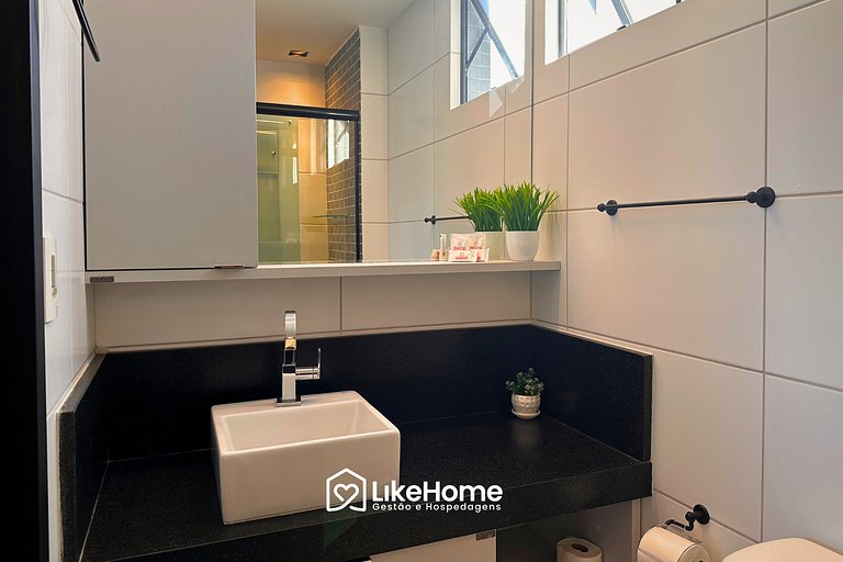 Apartamento de luxo One Way -LikeHome Hospedagens