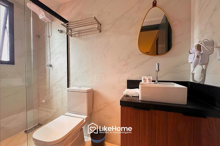 Adorável flat Ciel Home - LikeHome Hospedagens