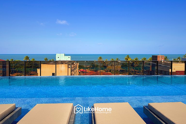 Flat agradável na praia de Cabo Branco - LikeHome