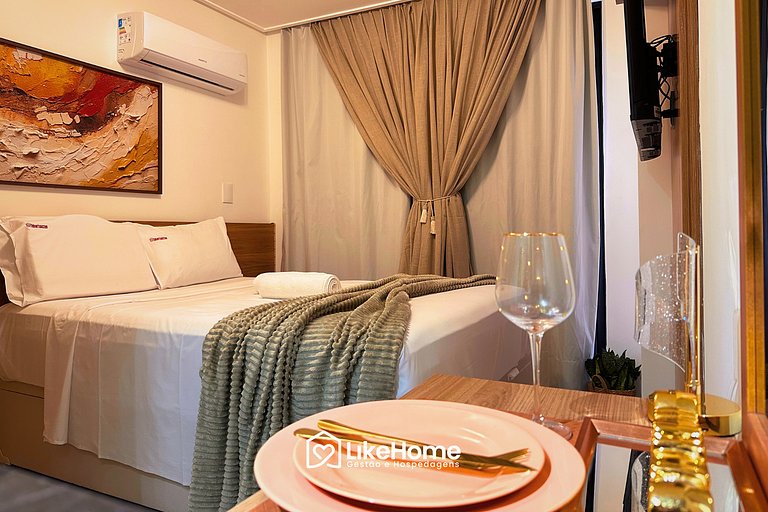 Flat à 50m da orla de Cabo Branco - LikeHome
