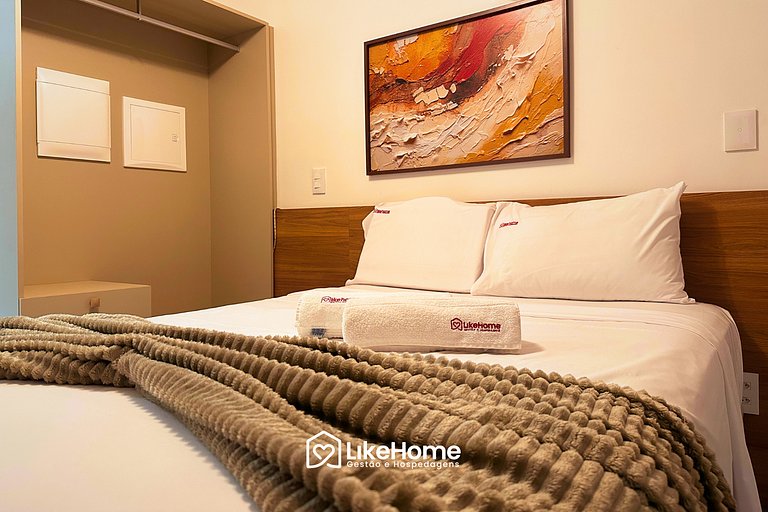 Flat à 50m da orla de Cabo Branco - LikeHome