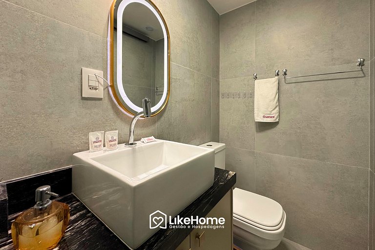 Excelente Flat no Hit - LikeHome Hospedagens