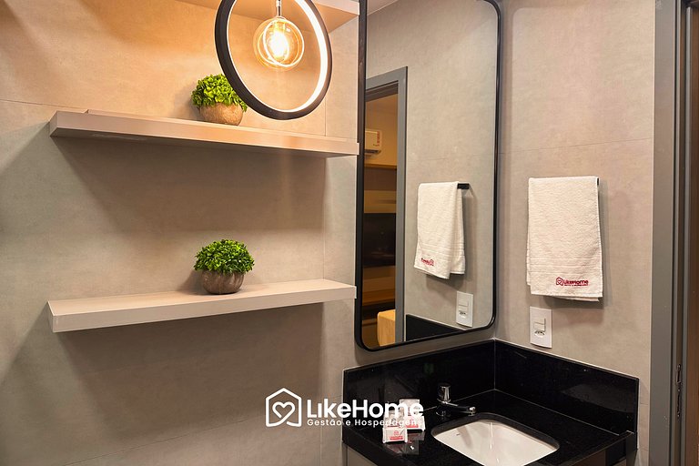 Flat p/ casal com vista mar em Manaíra -LikeHome