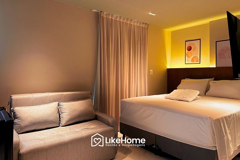 Elegante Flat Ciel Home - LikeHome Hospedagens