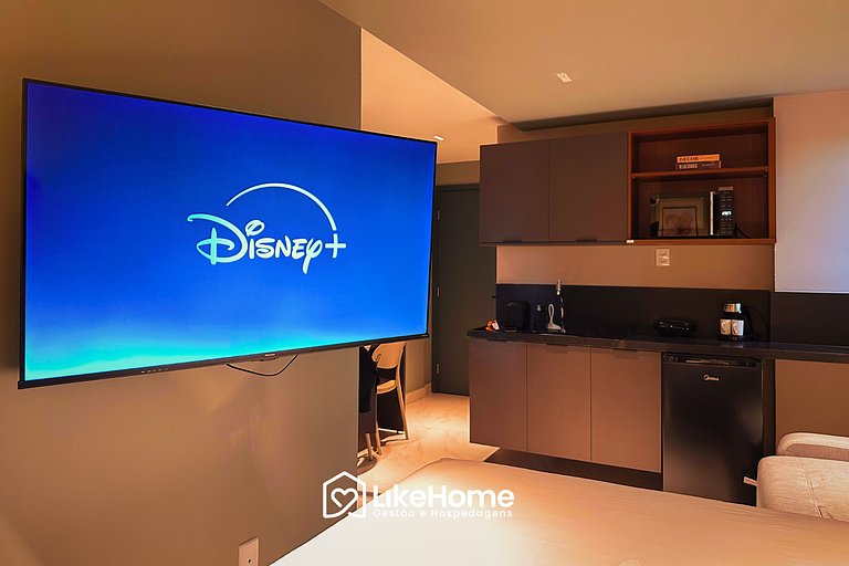 Elegante Flat Ciel Home - LikeHome Hospedagens