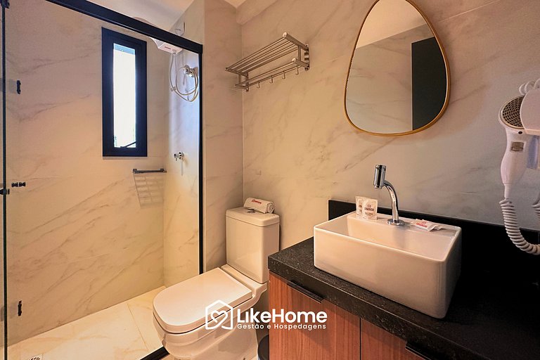 Elegante Flat Ciel Home - LikeHome Hospedagens