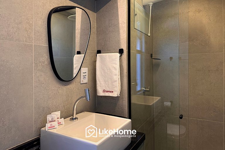 Belíssimo Flat Vista Mar - LikeHome Hospedagens