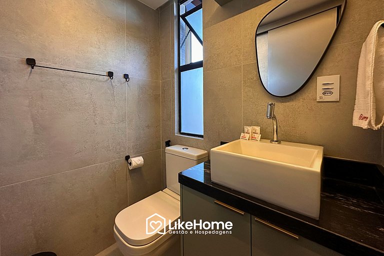 Lindo Flat c/ Bela vista HIT- LikeHome Hospedagens