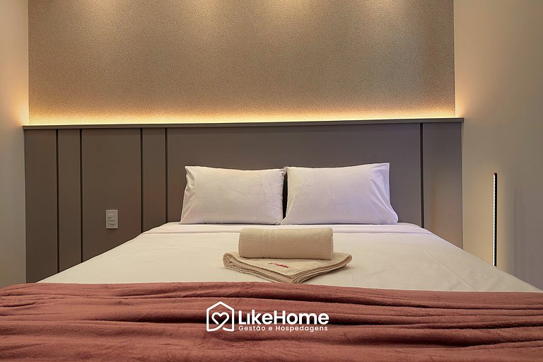 Incomparável flat Solaz - LikeHome Hospedagens