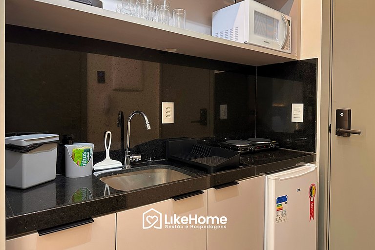 Incomparável flat Solaz - LikeHome Hospedagens