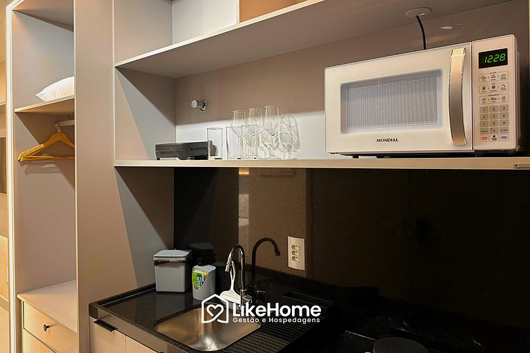 Incomparável flat Solaz - LikeHome Hospedagens