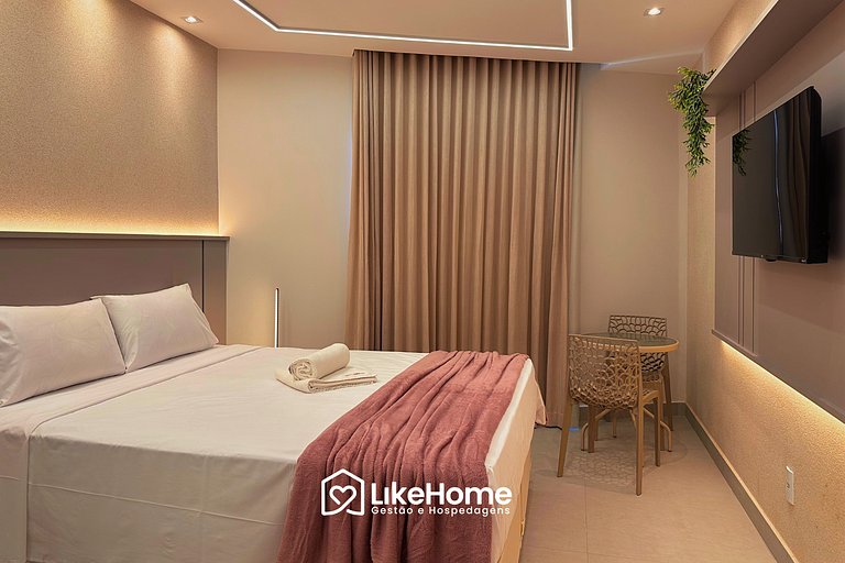 Incomparável flat Solaz - LikeHome Hospedagens