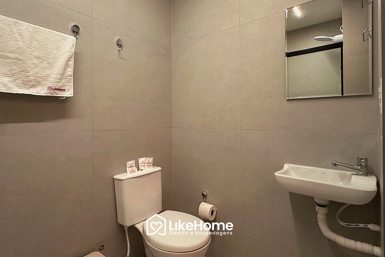Incomparável flat Solaz - LikeHome Hospedagens
