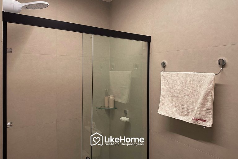 Incomparável flat Solaz - LikeHome Hospedagens