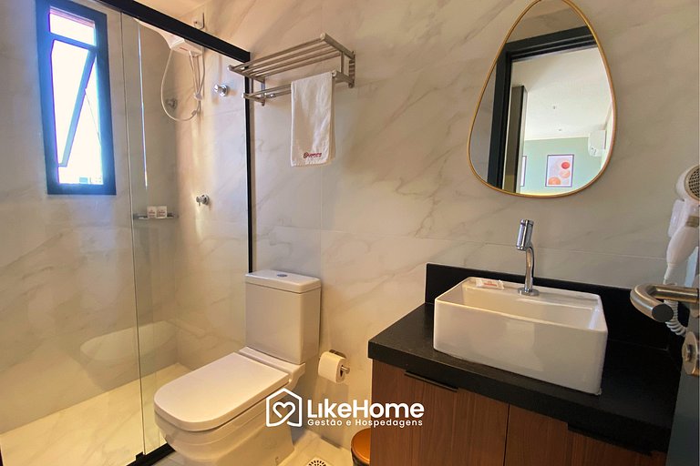 Essencial flat Ciel Home - LikeHome Hospedagens