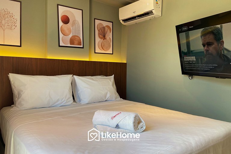 Harmonioso Flat Ciel Home - LikeHome Hospedagens