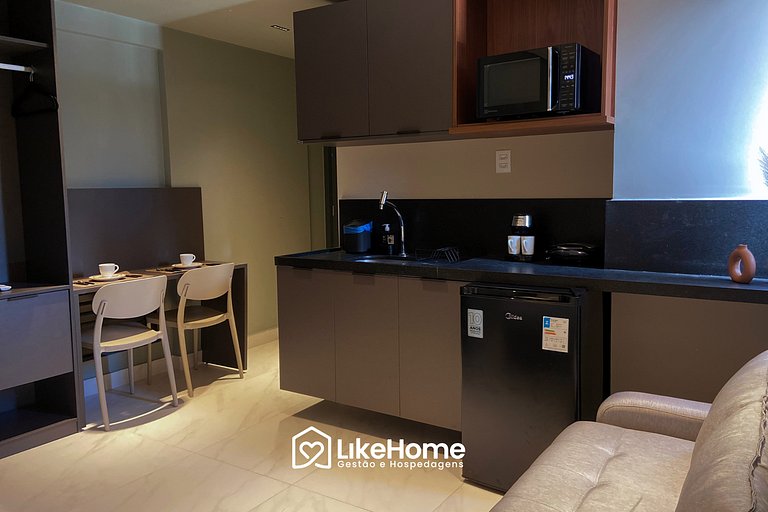 Harmonioso Flat Ciel Home - LikeHome Hospedagens