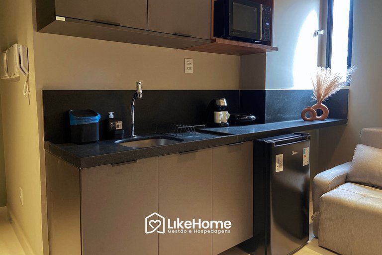 Harmonioso Flat Ciel Home - LikeHome Hospedagens