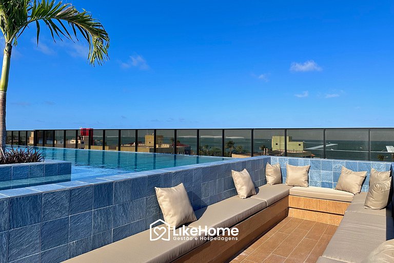 Flat Garden View na praia de cabo branco -LikeHome