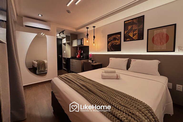 Primoroso Flat Move Tambaú - LikeHome Hospedagens