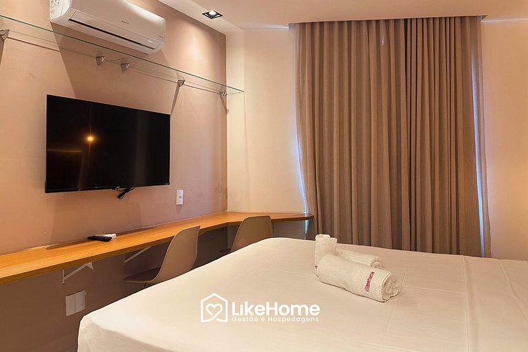 Lindo Flat com vista mar no Solaz - LikeHome