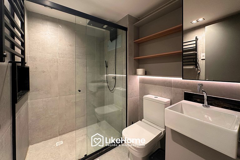 Flat em Cabo Branco praia p/ 4 pessoas - LikeHome