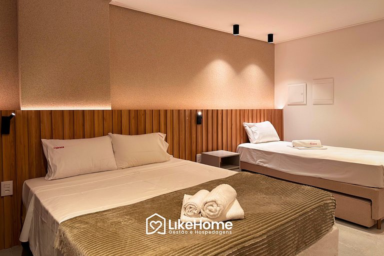 Flat em Cabo Branco praia p/ 4 pessoas - LikeHome