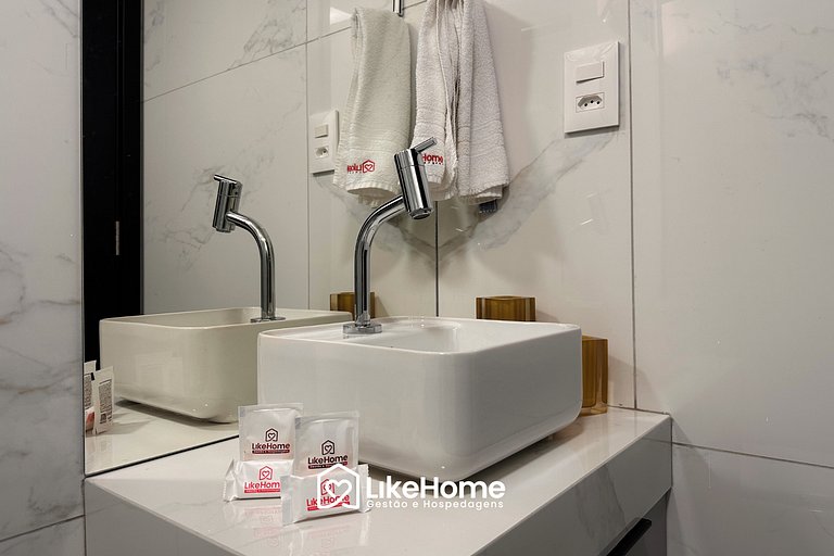 Primoroso Flat Move Tambaú - LikeHome Hospedagens