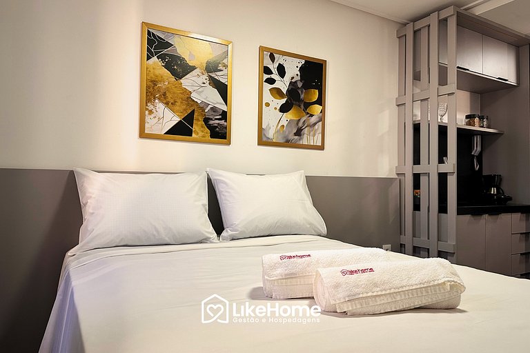 Primoroso Flat Move Tambaú - LikeHome Hospedagens