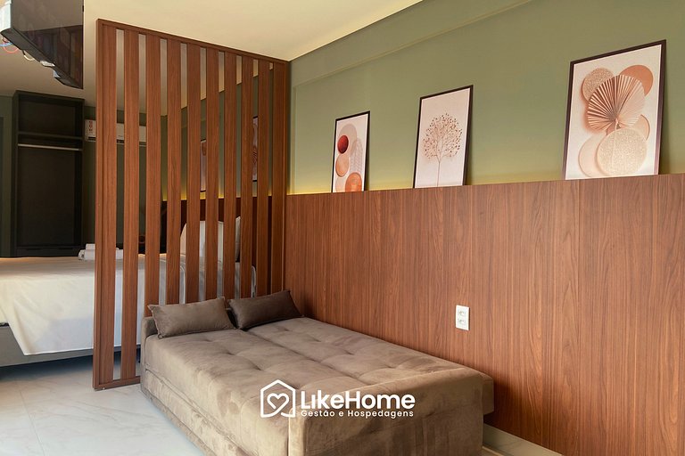 Flat c / vista da cidade na praia bessa - LikeHome