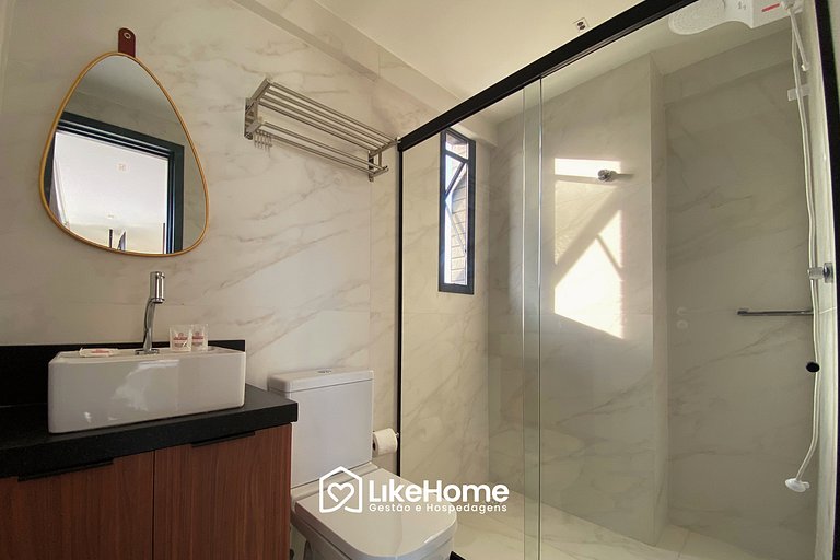 Flat c / vista da cidade na praia bessa - LikeHome