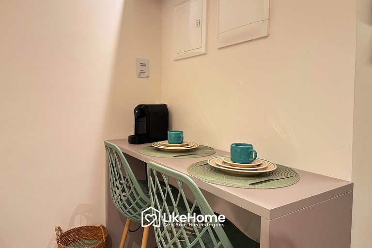 Lindo Flat c/ vista mar HIT - LikeHome Hospedagens