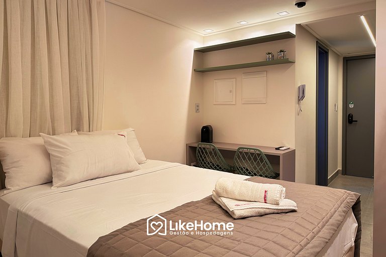 Belíssimo Flat Vista Mar - LikeHome Hospedagens