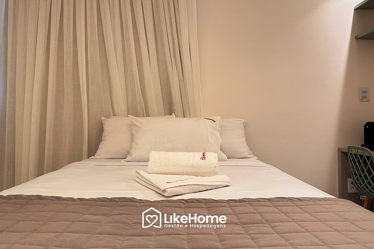 Flat praia vista mar Cabo Branco - LikeHome