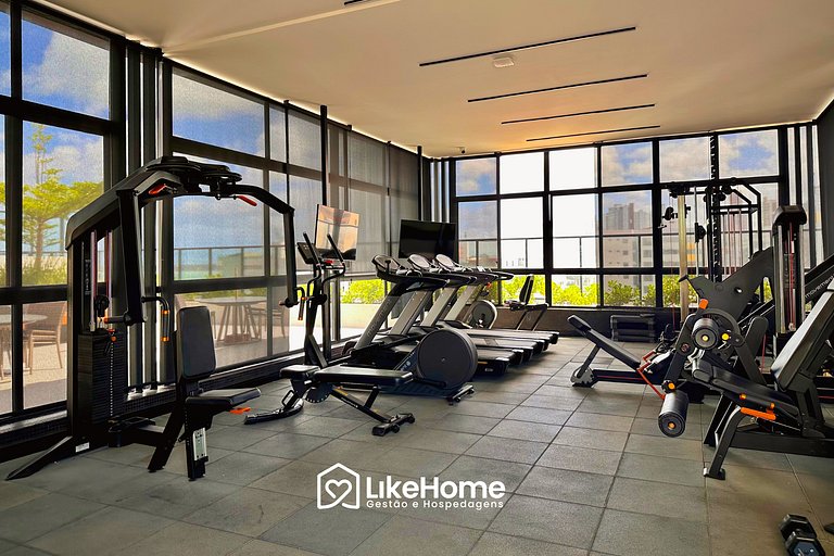 Primoroso Flat Move Tambaú - LikeHome Hospedagens