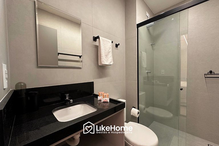 Incomparável flat Solaz - LikeHome Hospedagens