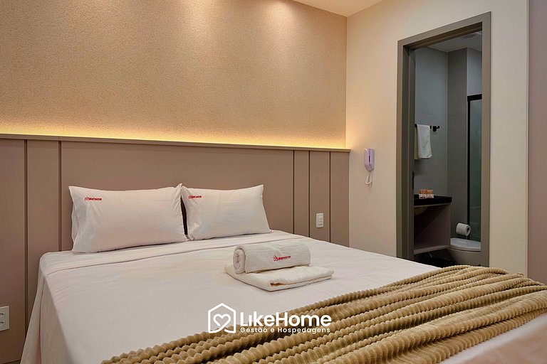 Incomparável flat Solaz - LikeHome Hospedagens